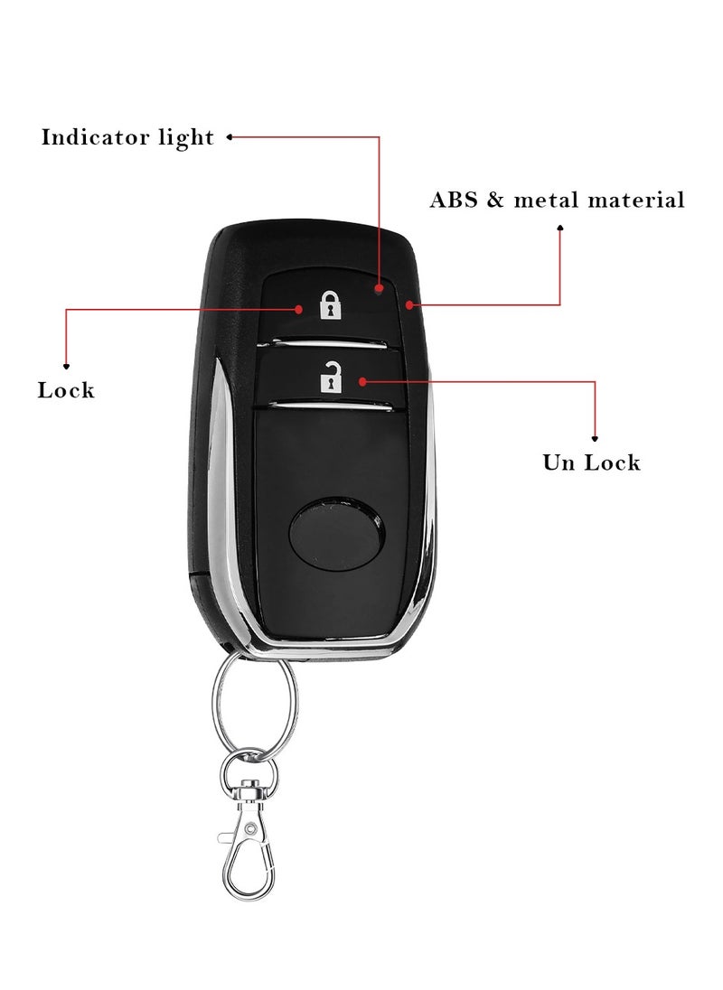3XR 3XR Universal Remote Keyless Entry System - 9502 with Central Door Locking, Trunk Release, and Car Locator  - Image 4