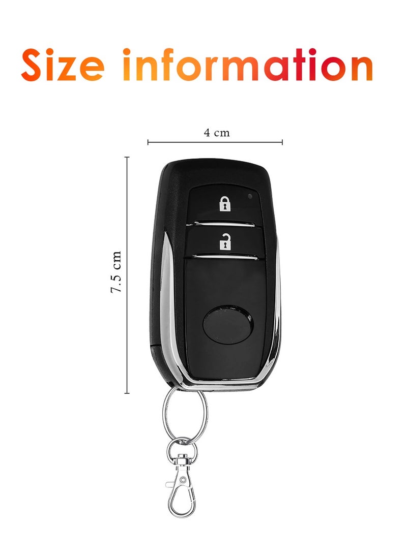 3XR 3XR Universal Remote Keyless Entry System - 9502 with Central Door Locking, Trunk Release, and Car Locator  - Image 5
