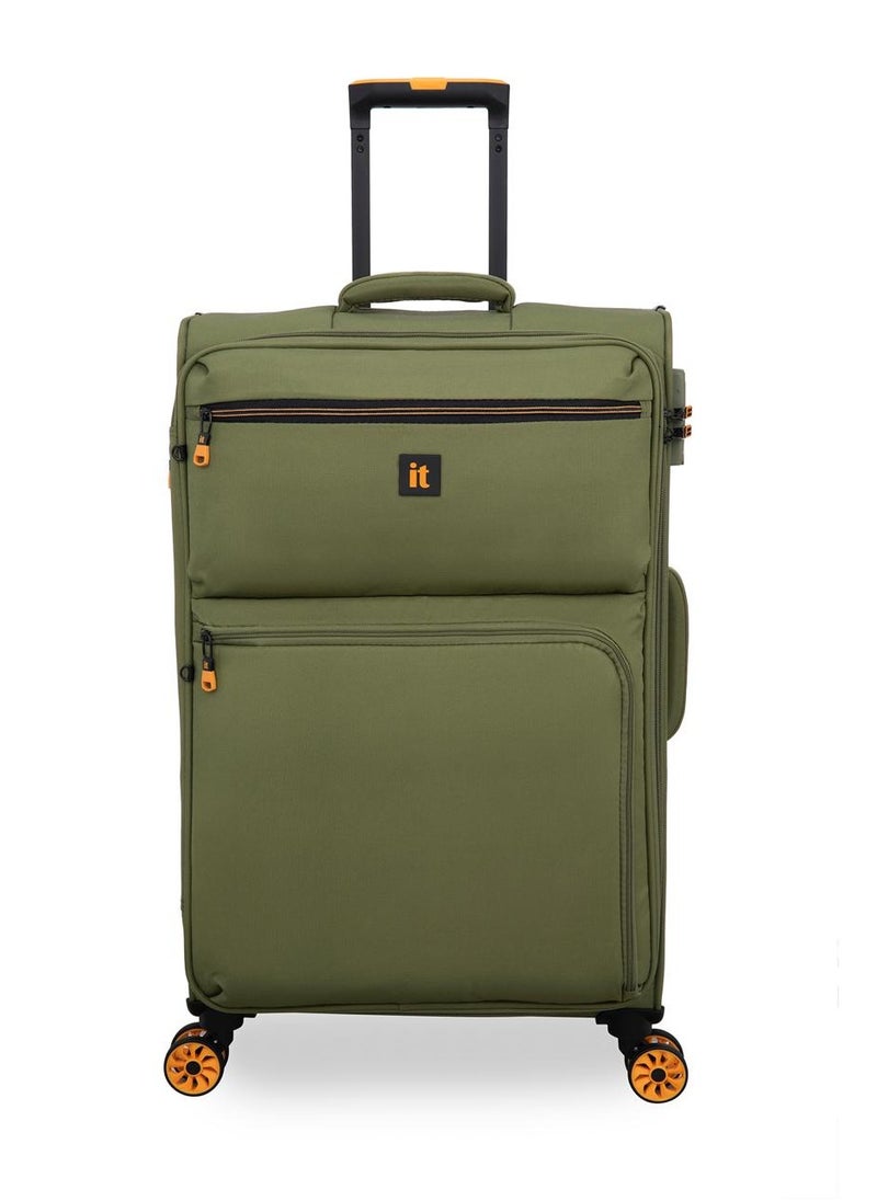 it Luggage it luggage Compartment, Unisex Polyester Material Soft Case, 8x360 Degree Spinner Wheels, Expandable Trolley Bag, Telescopic Handle, TSA Lock, 12-3149-08, Lightweight  - Image 2