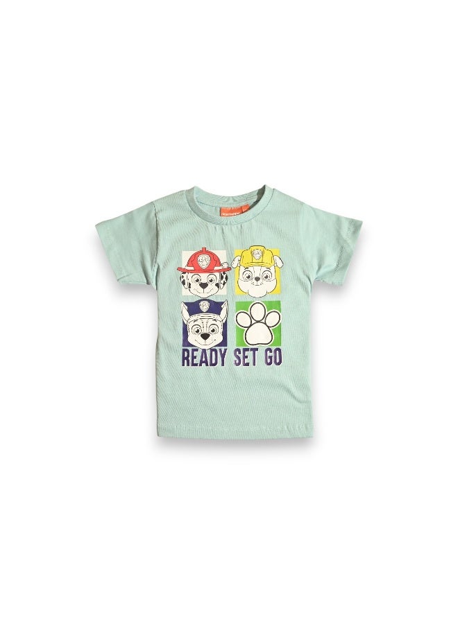 PAW PATROL BOYS T-SHIRT & SHORT SET‬ - Image 2