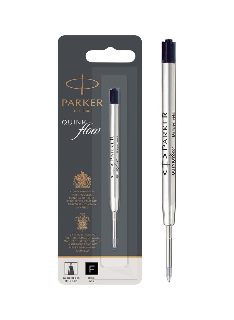 PARKER 1-Piece Refill For Ballpoint Pens Fine Tip Black  - Image 1