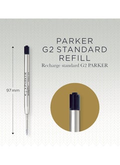 PARKER 1-Piece Refill For Ballpoint Pens Fine Tip Black  - Image 2