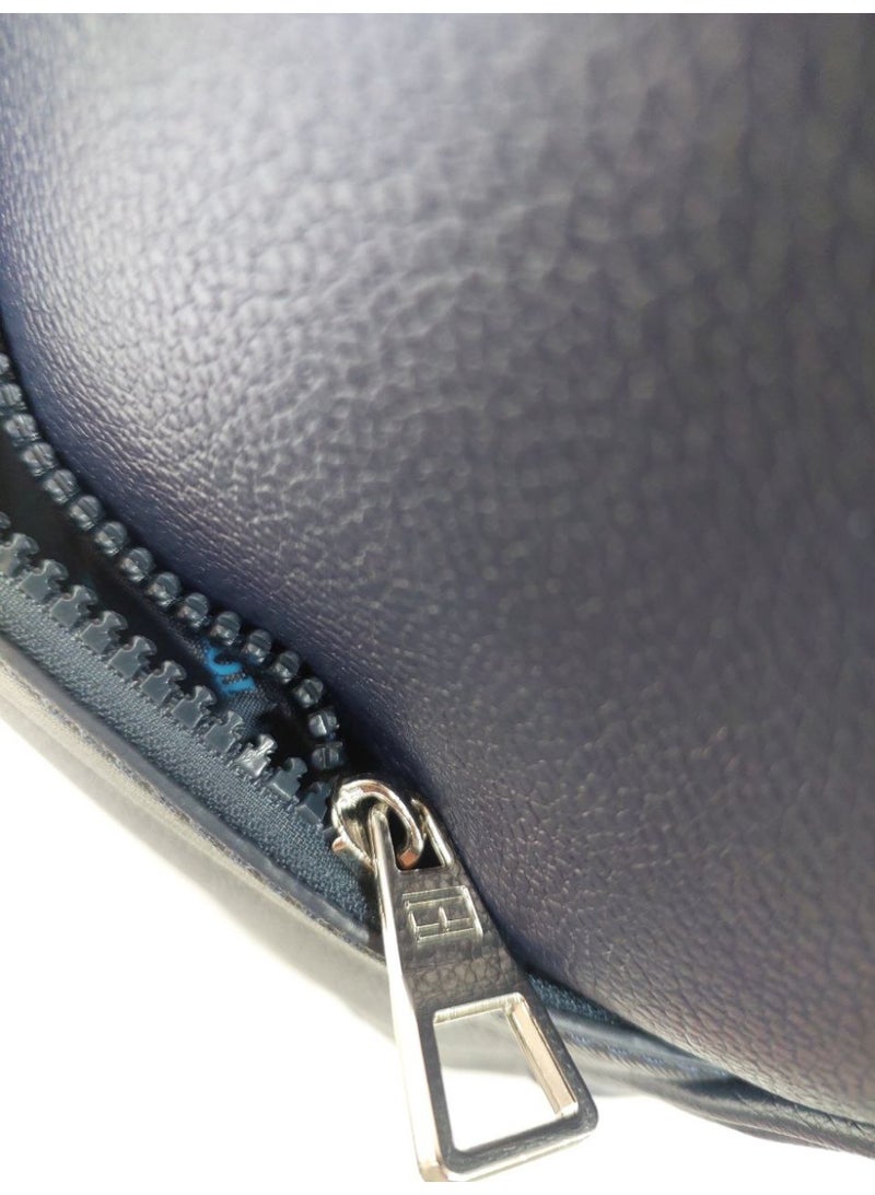 تومي هيلفيغر سبورت حقيبة ظهر رجالي جلد صناعي من تومي هيلفيغر – كحلي - Image 5