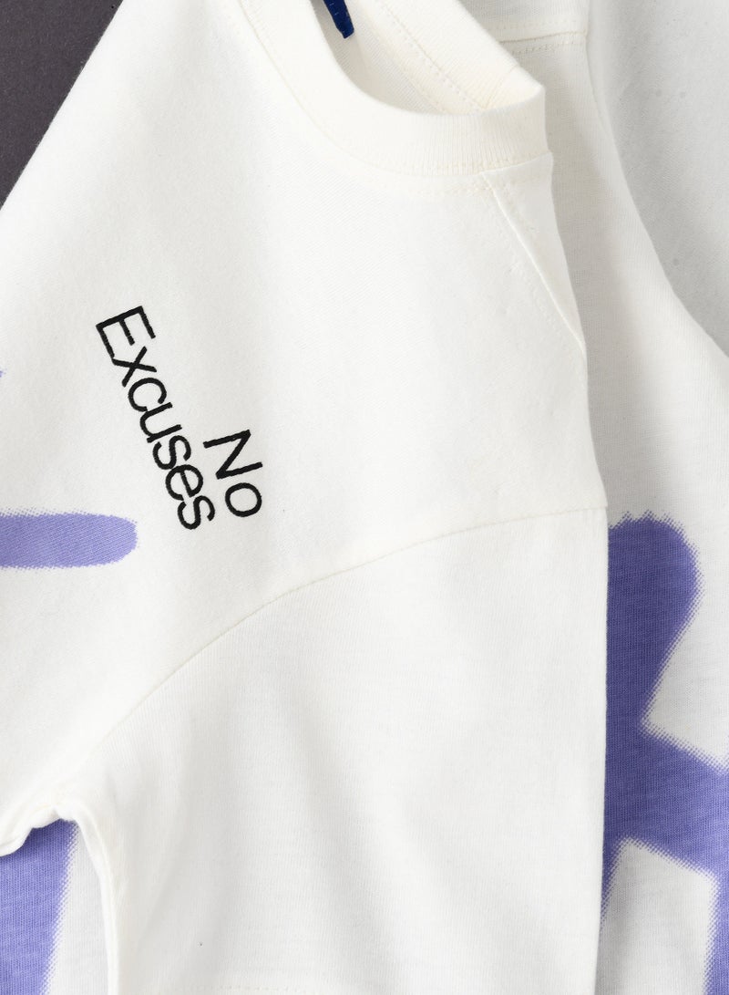 JAM Knit t-shirt with print - Image 4