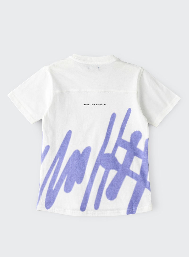 JAM Knit t-shirt with print - Image 2