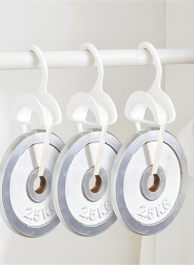 2 PCS Hanging Handbag Purse Organizer for Closet, Purse Bag Storage Holder for Wardrobe Closet Space Saving Purse Organizers System White  - Image 3