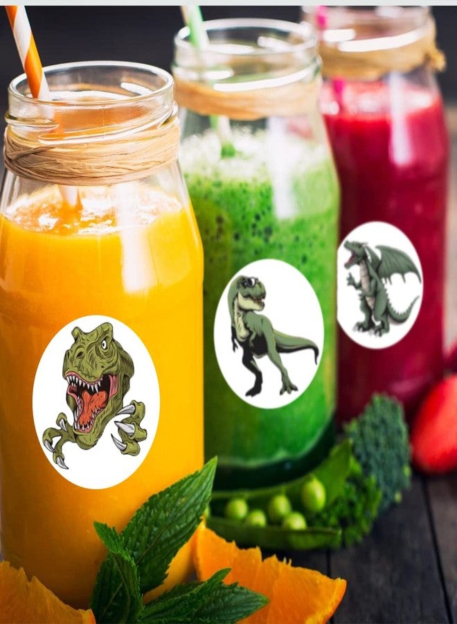 Hohamn 600Pcs Dinosaur Stickers for Kids 1.5 Inch Dragon Reward Stickers for Students Teachers Classroom Stickers Birthday Party Supplies Favors - Image 4