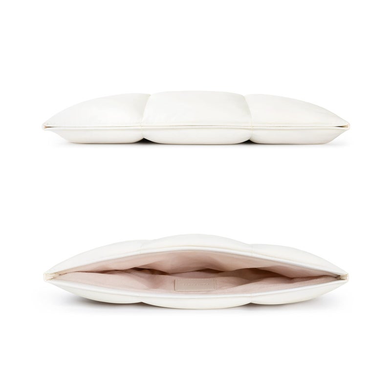 Comfyable Puffy Laptop Sleeve 15 16 Inch, Quilted Puffer Laptop Carrying Case for Women, Pillow Pouch Compatible for MacBook Air M5 & MacBook Pro M5 Pro/Max 2026, Rice - Image 5