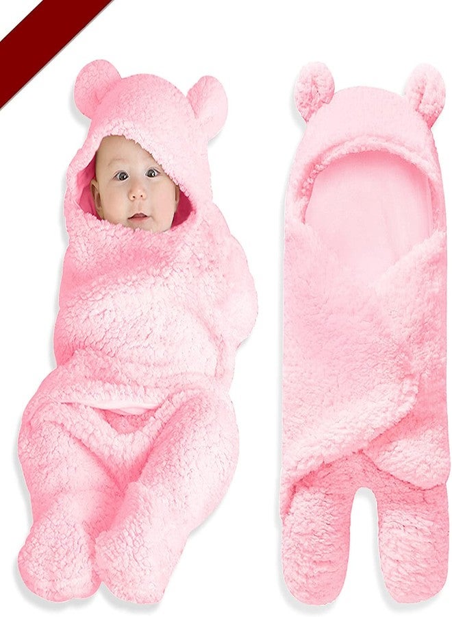 BRANDONN Baby Blankets New Born Pack of Hooded Wearable Swaddle Wrappers Cum Blankets for Baby Boys and Baby Girls - Image 2