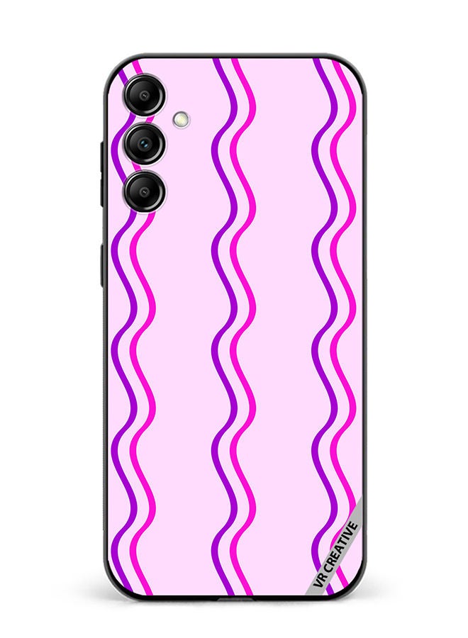 VR CREATIVE Protective Case Cover For Samsung Galaxy A34 Strips Design Multicolour - Image 1