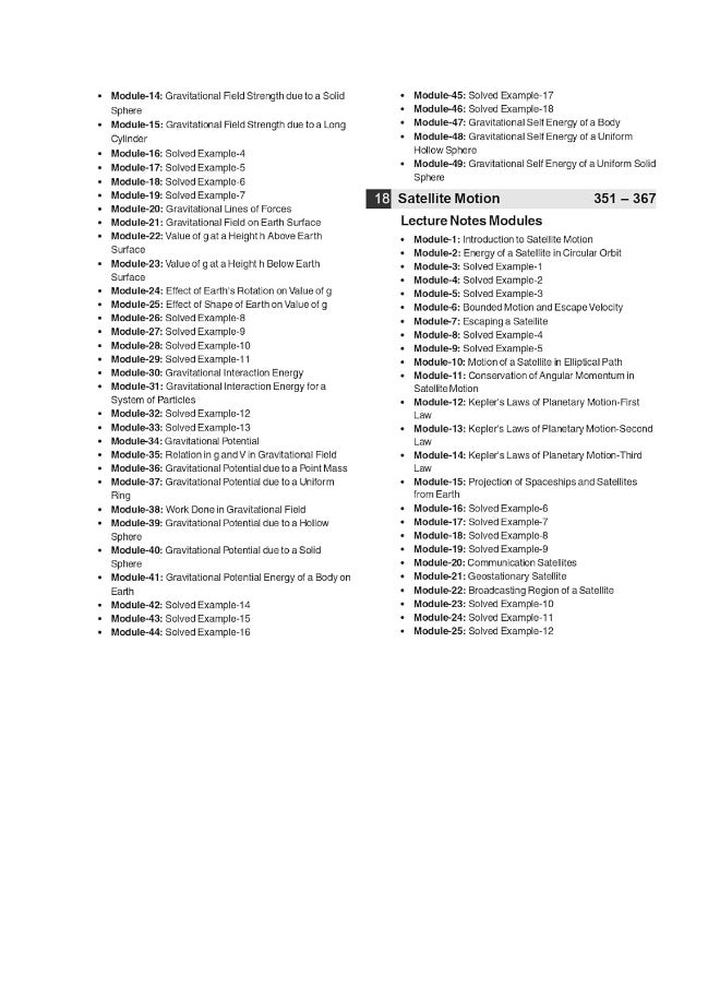 Physics Galaxy Vol. I Lecture Notes on Mechanics (JEE Mains & Advance, BITSAT, NEET)