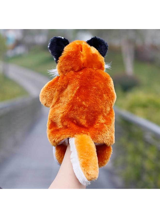 Bluejw Animal Hand Doll Plush Toy Fox Crow Kindergarten Storytelling Family Parent-Child Children's Toy Distribution - Image 3