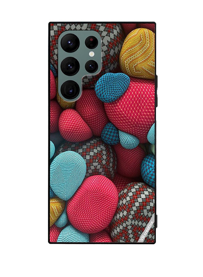 VR CREATIVE Protective Case Cover For Samsung Galaxy S22 Ultra 5G Multicolor Design - Image 1