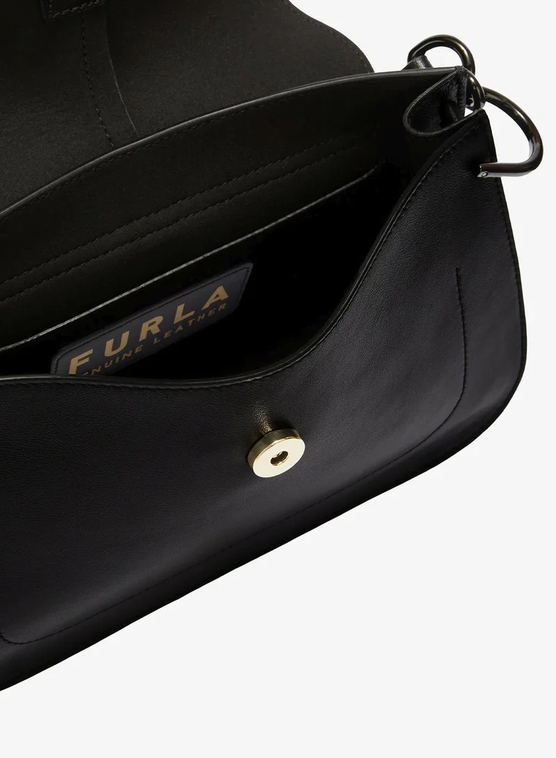 Furla Black Flow Black Top Handle Bag - Medium for Women | Best Price UAE