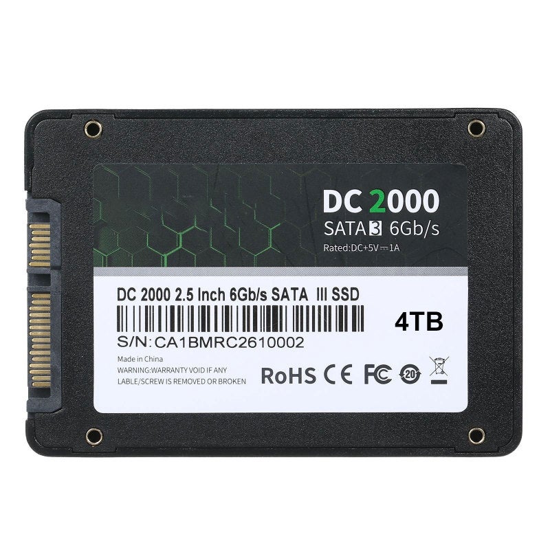 DC2000 128GB 2.5 inch SSD Internal Solid State Drive SATA III Interface Fast Read&Wirte Speed for PC Laptop - Image 5