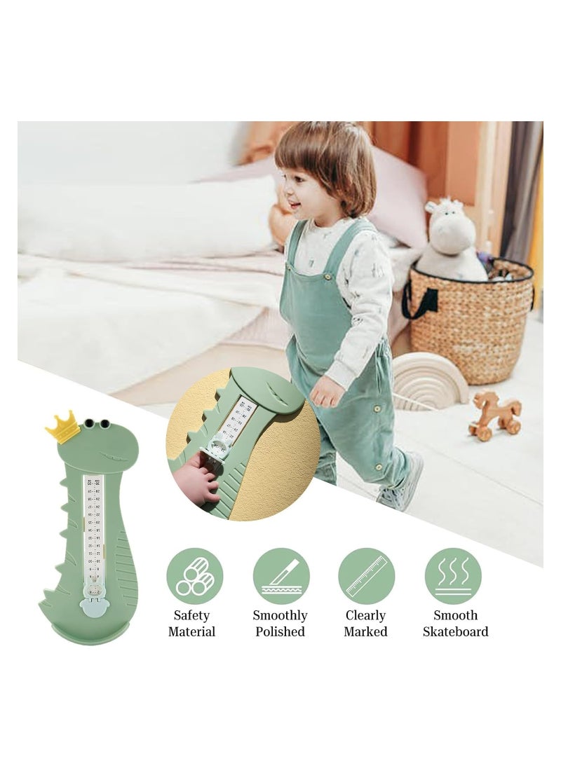 KASTWAVE Foot Measure for Children, Shoe Measuring Devices 20cm, Dual Scale Size, Infant Cartoon Foot Measurer, Feet Measuring Ruler Easy to Use, Professional Kids Shoe Sizer, 2Pcs  - Image 2