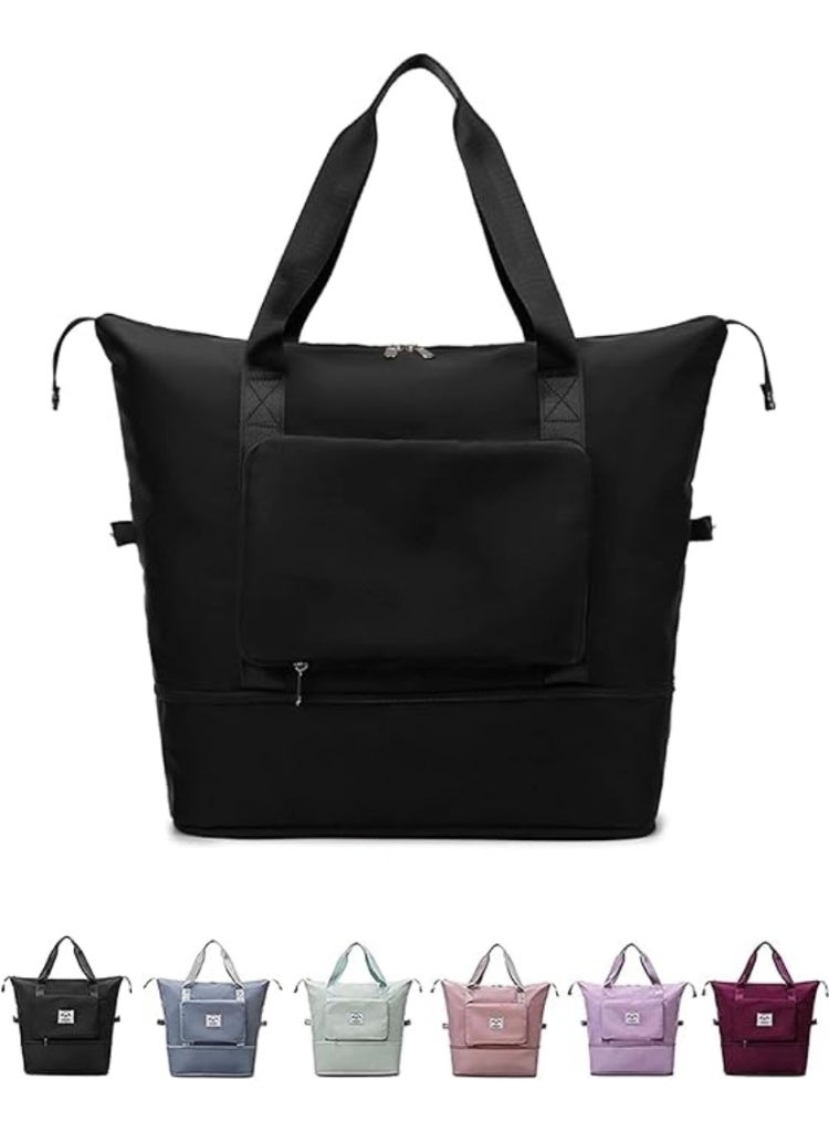 Cool Baby COOLBABY Upgraded Large Capacity Foldable Duffel Bag, Collapsible Travel Bag, Portable Travel Bag, Lightweight, Waterproof, Oxford Cloth for Sports, Gym, Vacation  - Image 1