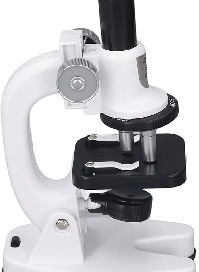 BRRNOO 200X1200X Compound Microscope with LED Illumination Sturdy Frame for School Home Education Beginners Adults - Image 1