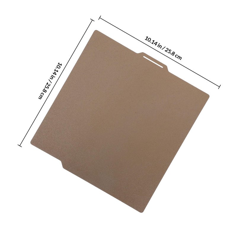 258x258mm Magnetic 3D Printer Build Plate Double Sided Textured Smooth Flexible Hot Bed - Image 3