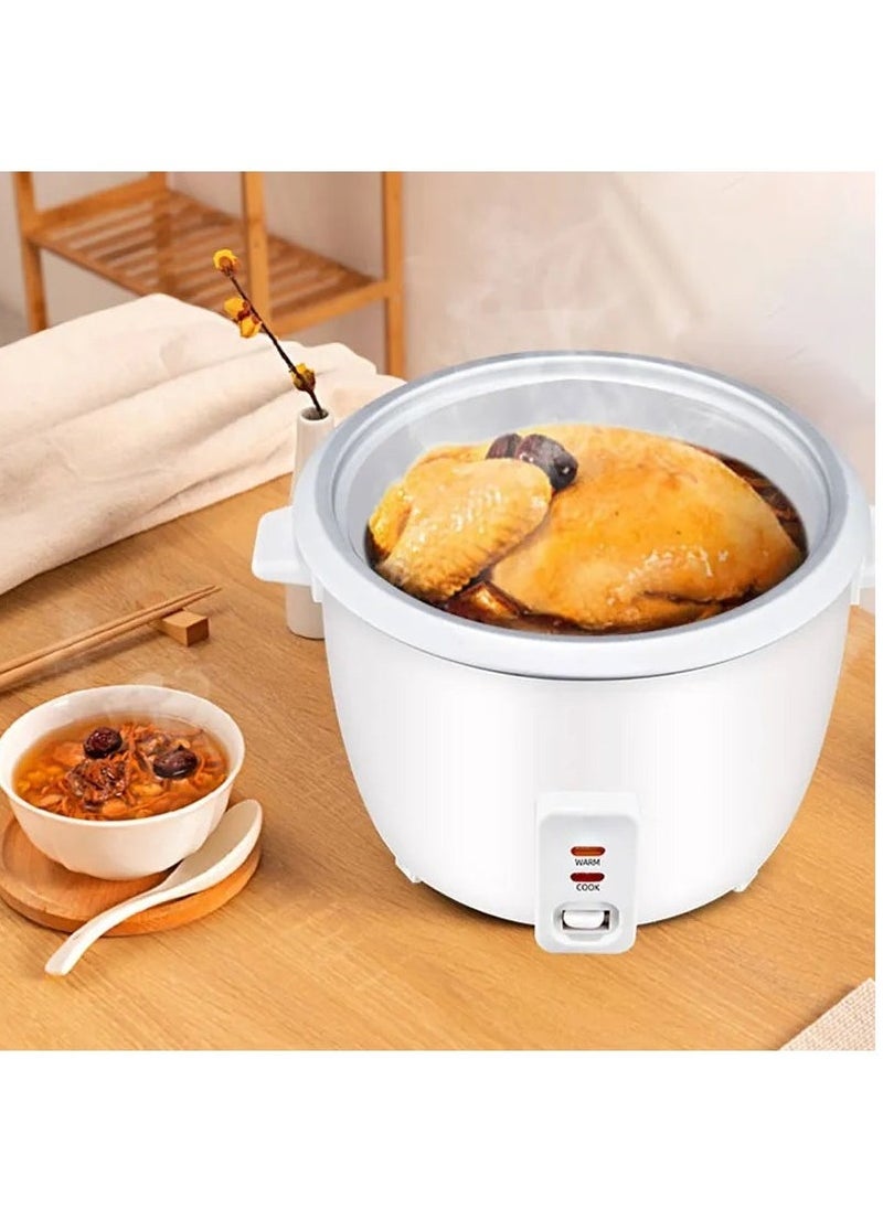Denx Aluminum Rice Cooker 500 Watts 1 Liter Capacity White Color - From - Image 3
