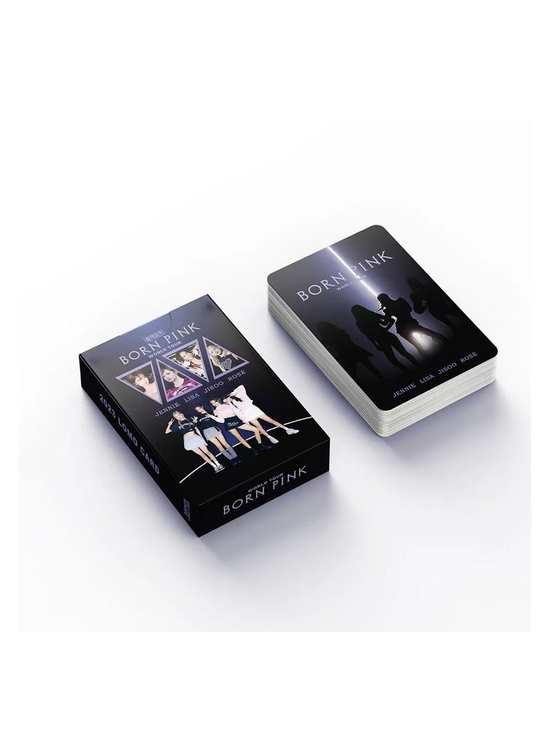 NIBEMINENT 55 Pcs Kpop BLACKPINK BORN PINK Lomo Cards Card For Fans Collection Gifts - Image 3
