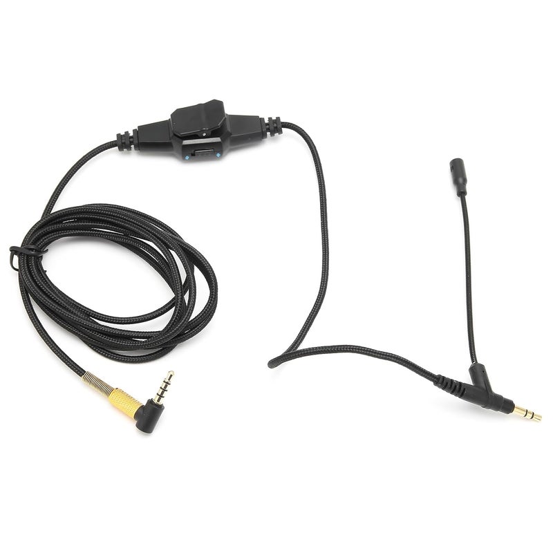 Boom Mic Cable Headset Audio Cord, 3.5mm Headphone Cable with Microphone and Volume Control, Detachable Boom Mic for V - Moda MSR7 H6, Enhanced Noise Reduction for Gaming Communica - Image 5