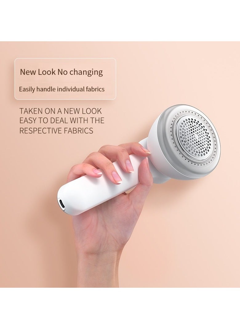 Generic - Lint Remover，Electric Fabric Shaver For Wool, Lint & Linen, Portable & Rechargeable.  Effectively & Quickly Removes Wool, Lint & Linen From Furniture, Carpets&Clothing - Image 1