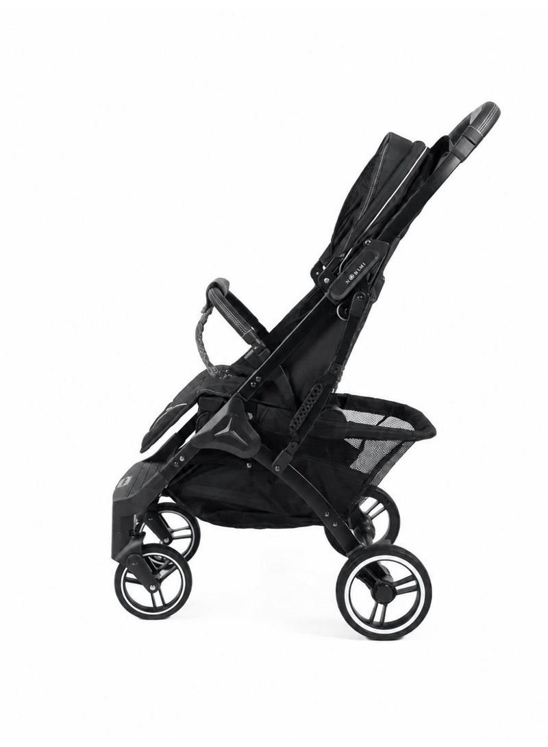 Dearest K3 Lightweight Baby Stroller with One-Hand Fold, Full Recline and 5-Point Safety Harness - Image 5