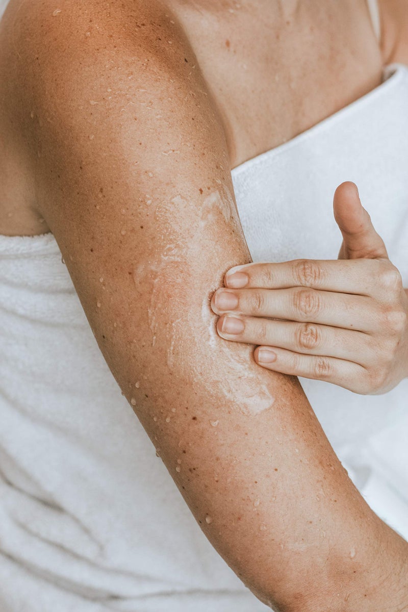 KP Elements Body Scrub (8 fl oz) | Keratosis Pilaris Treatment | Exfoliating Body Scrub and Body Moisturizer for Dry Skin | Helps Reduce Red Bumps | Body Skin Care Product for Men and Women - Image 4