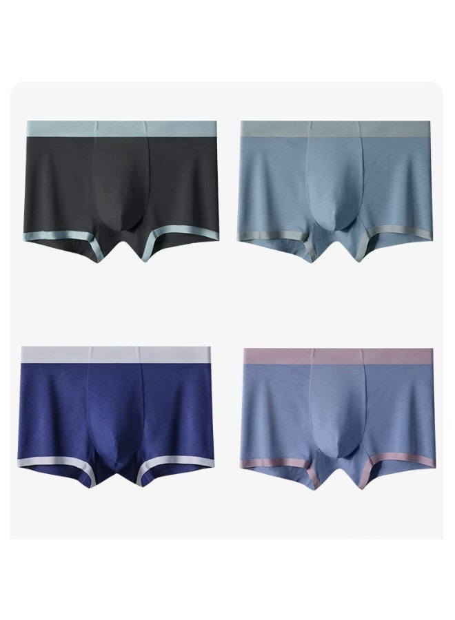 KUYING New Comfortable Skin friendly Breathable Underwear Set of 4  - Image 5