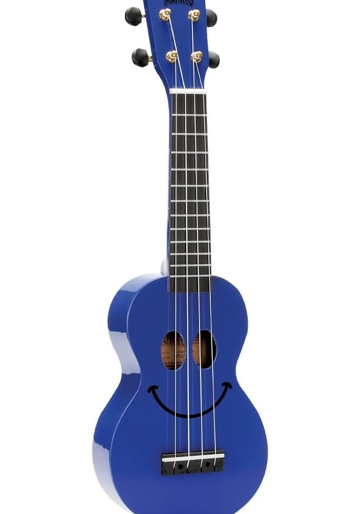 Mahalo Smiley Soprano Ukulele - Blue