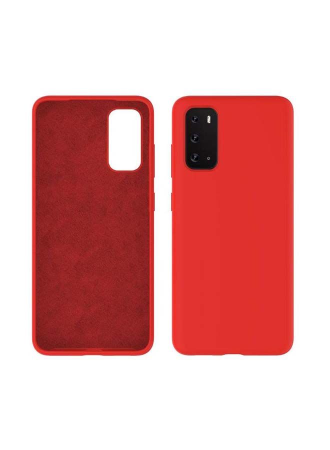 NIBEMINENT Protective Case Cover For Samsung Galaxy S20 Ultra Red