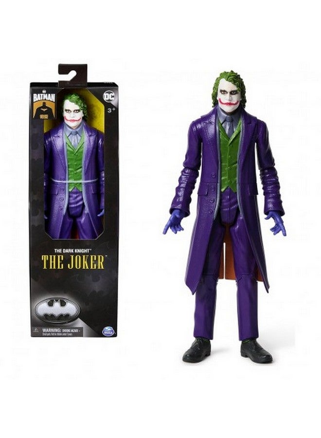SPIN MASTER Detective Comics 85th Anniversary The Dark Knight The Joker Action Figure Purple and Green 12 Inch SDC6071116  - Image 1