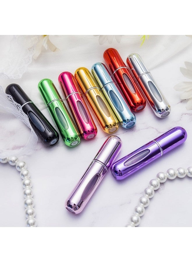 Yamadura Yamadura Mini Refillable Perfume Portable Atomizer Bottle Refillable Perfume Spray, Refill Pump Case for Traveling and Outgoing (5ml, 4 Pack) 4  - Image 2