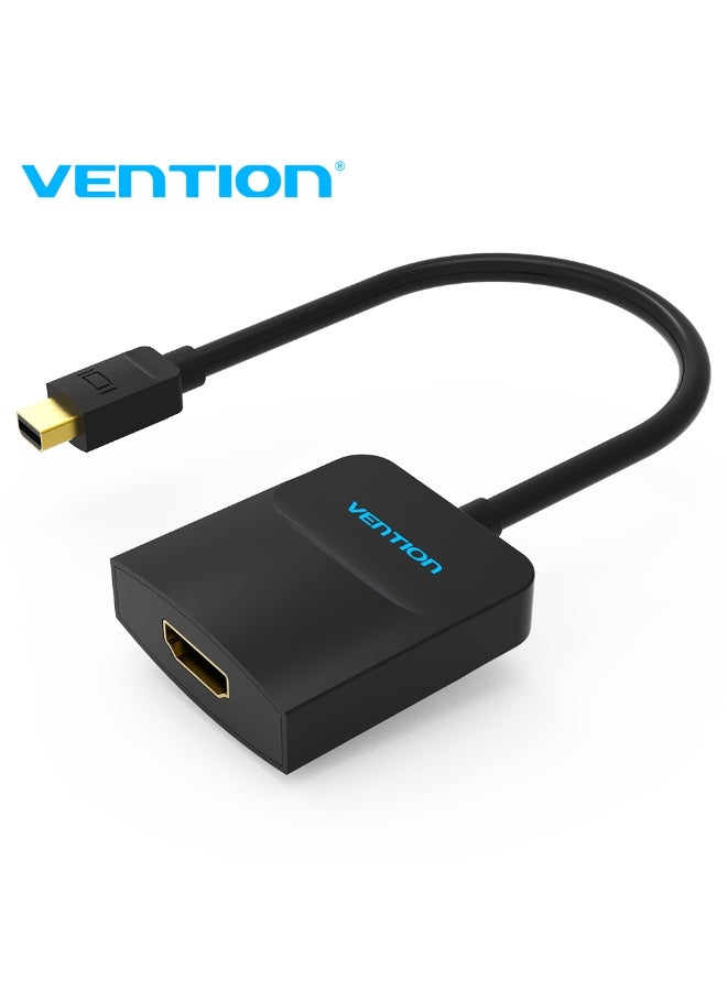 فينشن محول VENTION Mini DP إلى HDMI بطول 0.15 متر باللون الأسود، طراز HBCBB - Image 1