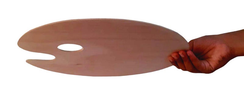 IMPRINT Wooden Color Pallete Art Supplies 9.5 x 12 inch Bigger Size(Pack of 1) - Image 2