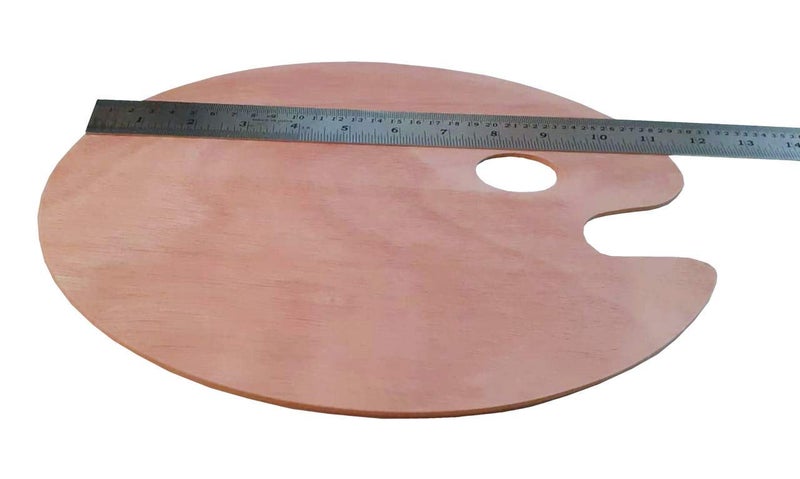 IMPRINT Wooden Color Pallete Art Supplies 9.5 x 12 inch Bigger Size(Pack of 1) - Image 3