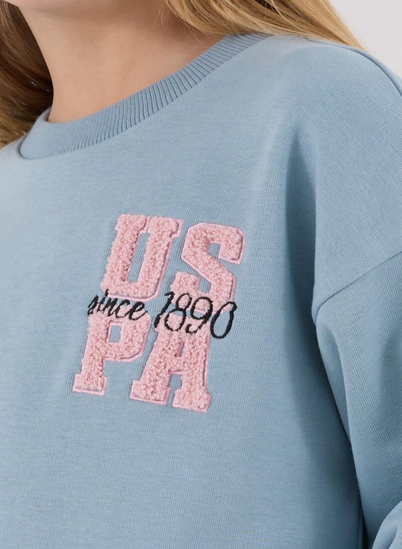 يو اس بولو اسن طقم جمبسوت بنات يو إس بولو أسن. أخضر فاتح - Image 5