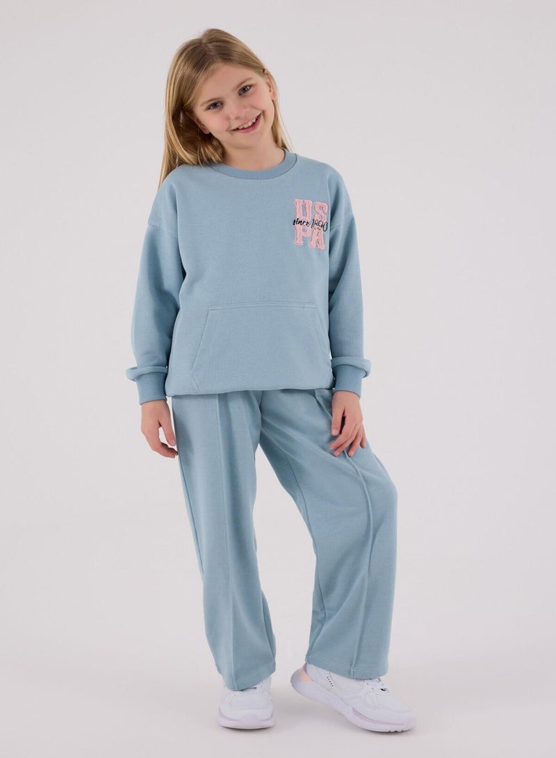 يو اس بولو اسن طقم جمبسوت بنات يو إس بولو أسن. أخضر فاتح - Image 3