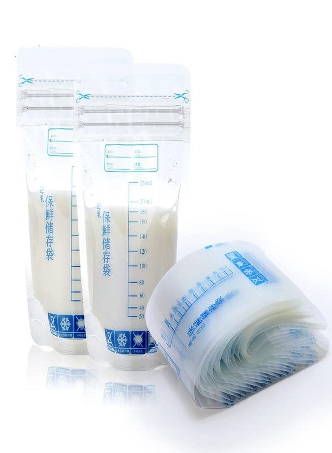 Shopurb 30Pcs 250ml Baby Clear Breast Milk Storage Bag Feeding Freezer Seal Container - Image 1