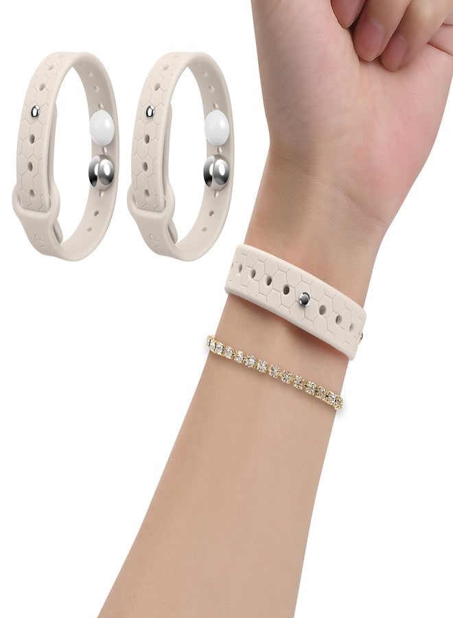 SZSTYYP Motion Sickness Bands Sea Sickness Wristbands Acupressure Nausea Wristband Nausea Bands for Morning Sickness Relief Sea Bands for Motion Sickness Adult Cruise(1 Pair Star Light - Image 1