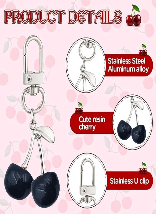 BharatBazaar 2PCS Aesthetic Keychain, 8 Ball Keyring for Men and Women, Cute Key Chain for Backpack Decor, Car Interior Embellishment, Creative Gift Idea, Bag Accessories Charm - Image 5