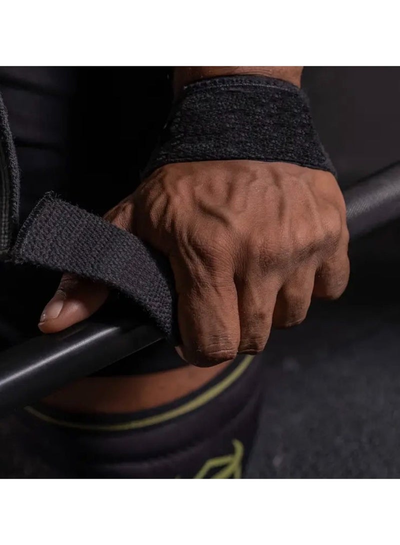 كلين ويف أشرطة رفع الأوزان – زوج واحد مع دعم مبطن للمعصم | قوة قبضة أعلى وأداء احترافي لتمارين الجيم ورفع الأثقال - Image 5