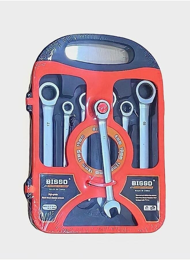 ٍset steel wrench fixed to the side 8 ml: 19 mm pesos