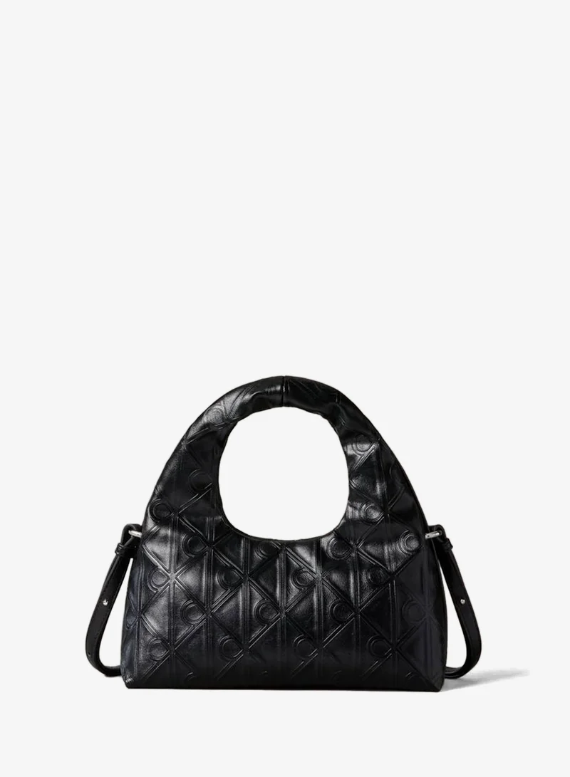 Puffer Emblem Logo Small Bag
