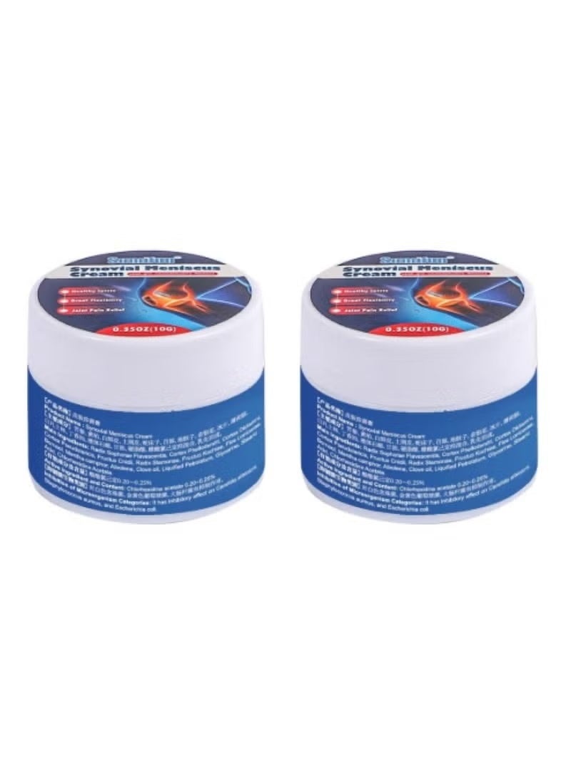 Sumifun 2pcs Synovial Meniscus Cream, Pain Relief Ointment, Promote Mobility and Flexibility, Support Joint Health, Encourage Joint Strength and Density 10g*3 - Image 1