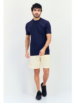 Adidas Men Sportswear Fit Short Sleeves Outdoors T-Shirts, Navy  - Image 3