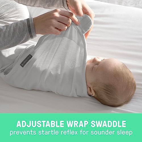 SwaddleMe سوادل مي من إنجينيتي سوادل - حجم صغير/متوسط، 0-3 أشهر، 3-pack (ليتل وايلد وان) - Image 2