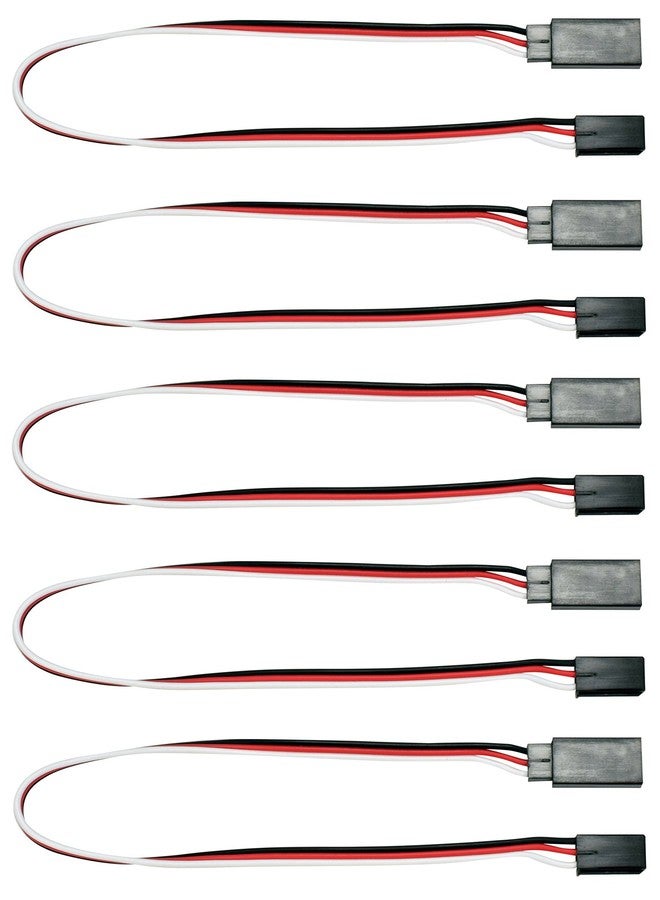Apex RC Products Futaba Style 9" / 225mm Servo Extension - 5 Pack #1009 - Image 1