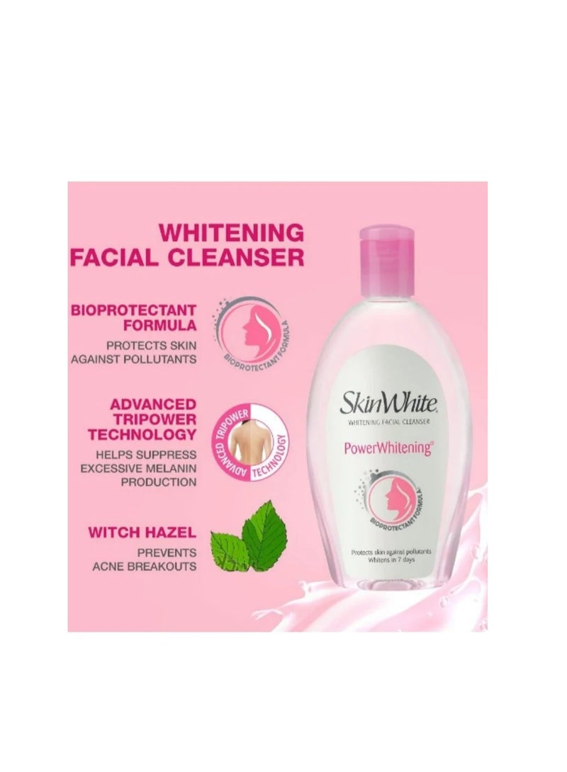 سكين وايت منظف تبييض للوجه من سكينوايت باور، 135 مل - Image 2